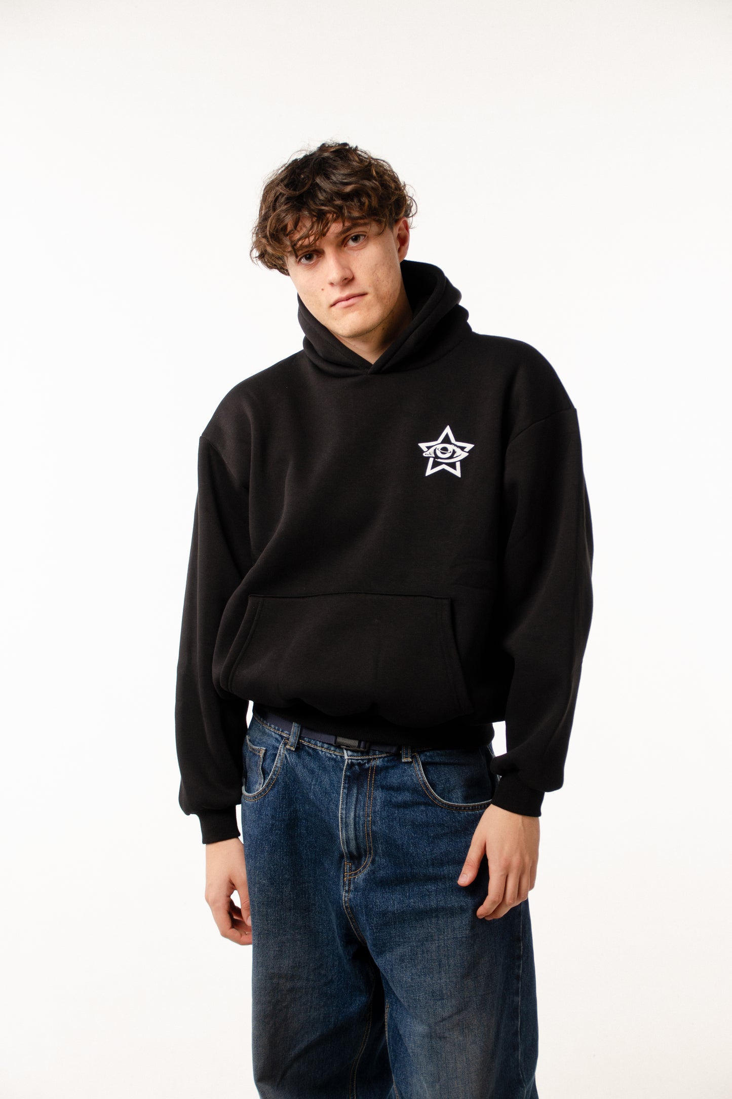 AstraStudio Black Hoodie